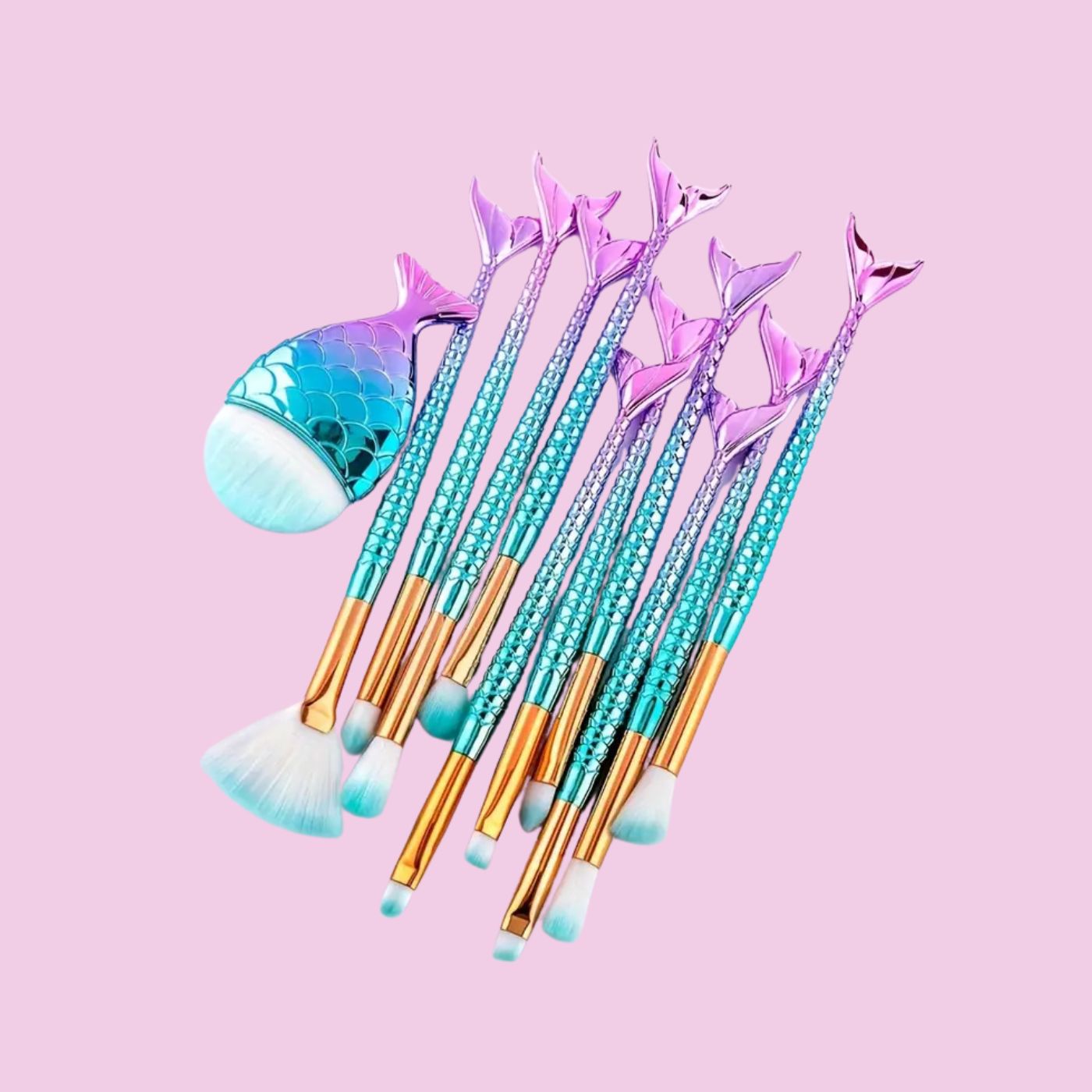 Pinceis de Make Sereia