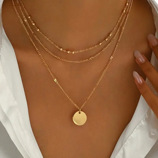 Colar Camadas Elegante